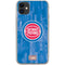 NBA Detroit Pistons Hardwood Classics iPhone 11 Clear Case