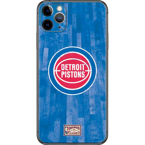 NBA Detroit Pistons Hardwood Classics iPhone 11 Pro Max Skin