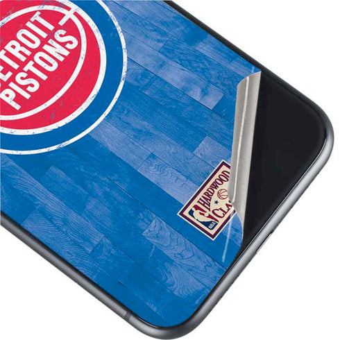 NBA Detroit Pistons Hardwood Classics iPhone 11 Skin