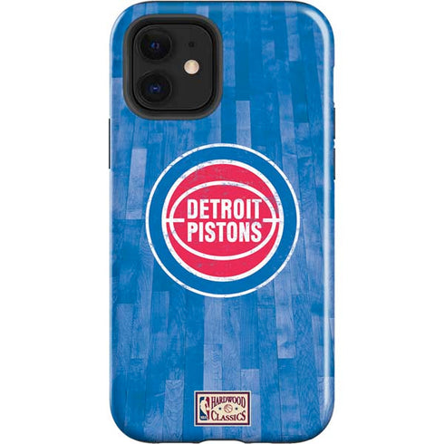 NBA Detroit Pistons Hardwood Classics iPhone 12 Impact Case