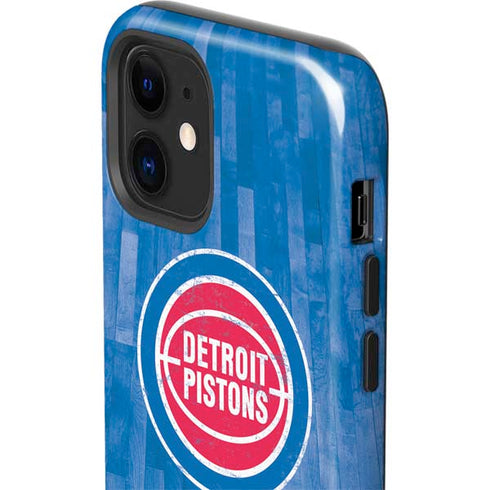 NBA Detroit Pistons Hardwood Classics iPhone 12 Impact Case