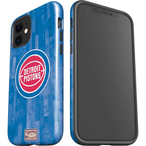 NBA Detroit Pistons Hardwood Classics iPhone 12 Impact Case