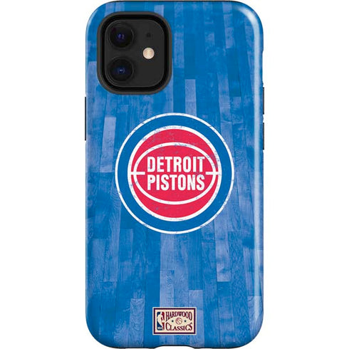 NBA Detroit Pistons Hardwood Classics iPhone 12 Mini Impact Case