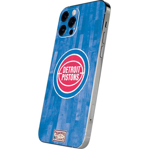 NBA Detroit Pistons Hardwood Classics iPhone 12 Pro Max Skin