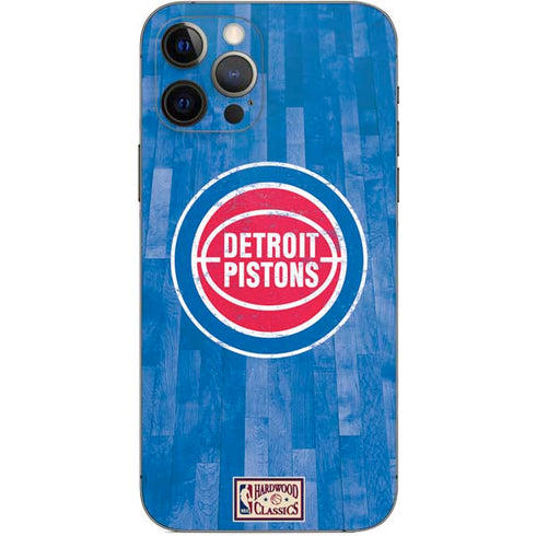 NBA Detroit Pistons Hardwood Classics iPhone 12 Pro Skin