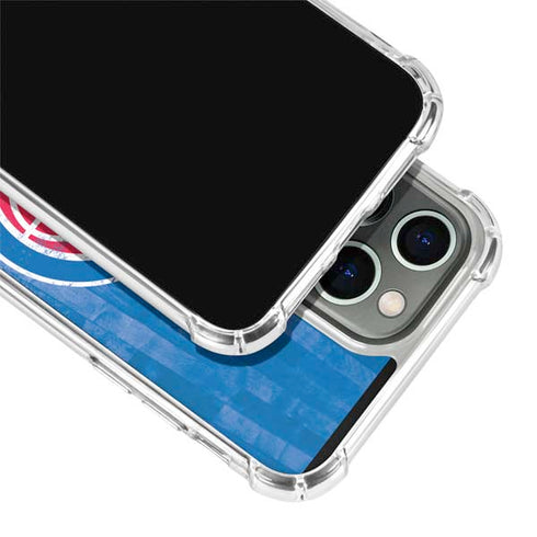 NBA Detroit Pistons Hardwood Classics iPhone 13 Pro Clear Case
