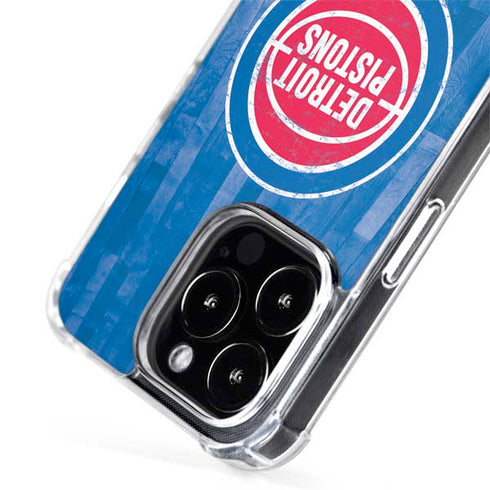 NBA Detroit Pistons Hardwood Classics iPhone 13 Pro MagSafe Case