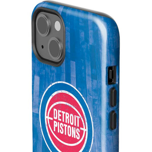 NBA Detroit Pistons Hardwood Classics iPhone 15 Plus Impact Case