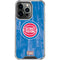 NBA Detroit Pistons Hardwood Classics iPhone 14 Pro Clear Case