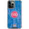 NBA Detroit Pistons Hardwood Classics iPhone 14 Pro Max Clear Case