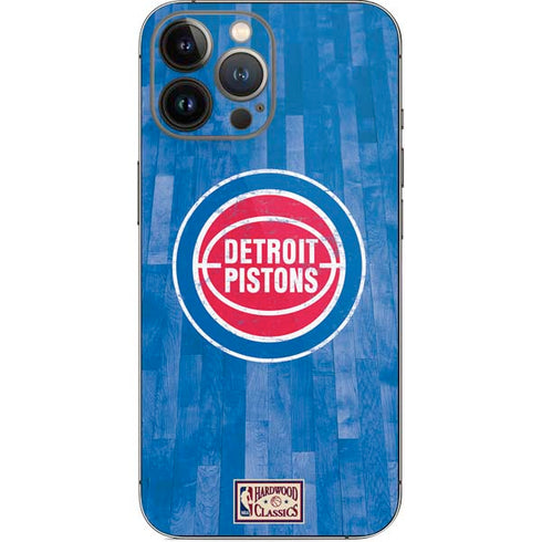 NBA Detroit Pistons Hardwood Classics iPhone 14 Pro Max Skin