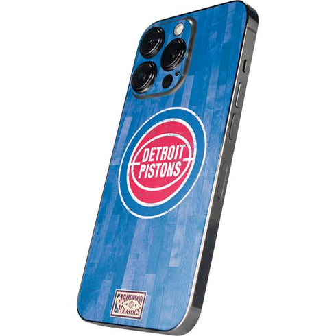 NBA Detroit Pistons Hardwood Classics iPhone 14 Pro Max Skin