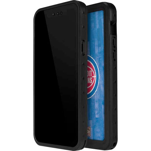 NBA Detroit Pistons Hardwood Classics iPhone 14 Pro Max Waterproof Case