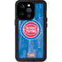 NBA Detroit Pistons Hardwood Classics iPhone 14 Pro Waterproof Case