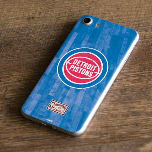 NBA Detroit Pistons Hardwood Classics iPhone 7 Skin