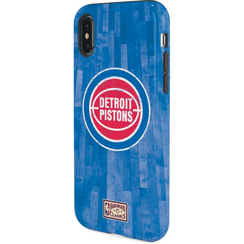 NBA Detroit Pistons Hardwood Classics iPhone X Pro Case