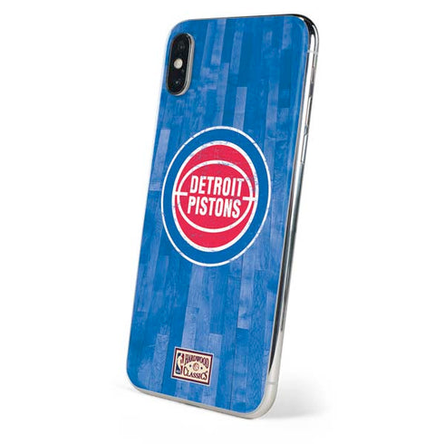 NBA Detroit Pistons Hardwood Classics iPhone X Skin