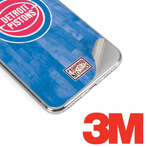 NBA Detroit Pistons Hardwood Classics iPhone X Skin