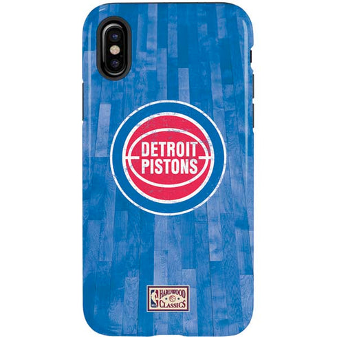 NBA Detroit Pistons Hardwood Classics iPhone XS Pro Case