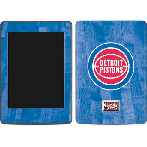 NBA Detroit Pistons Hardwood Classics Amazon Kindle Skin