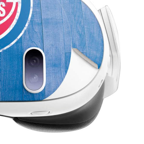 NBA Detroit Pistons Hardwood Classics Meta Quest 3 Skin