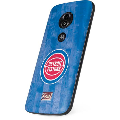 NBA Detroit Pistons Hardwood Classics Moto E5 Play Skin