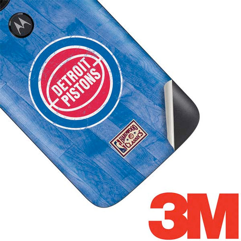 NBA Detroit Pistons Hardwood Classics Moto E5 Play Skin