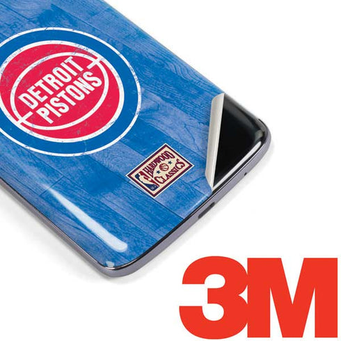 NBA Detroit Pistons Hardwood Classics Moto E5 Plus Skin