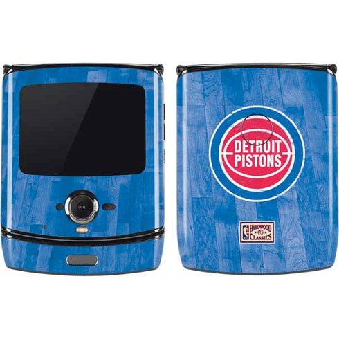 NBA Detroit Pistons Hardwood Classics Motorola RAZR Skin