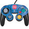 NBA Detroit Pistons Hardwood Classics Nintendo GameCube Controller Skin
