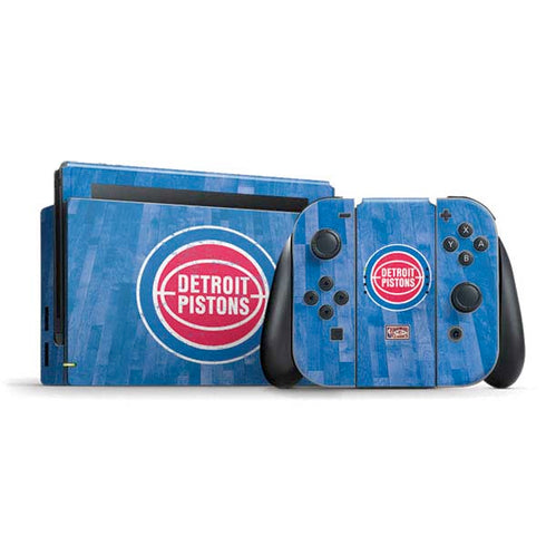 NBA Detroit Pistons Hardwood Classics Nintendo Switch Bundle Skin
