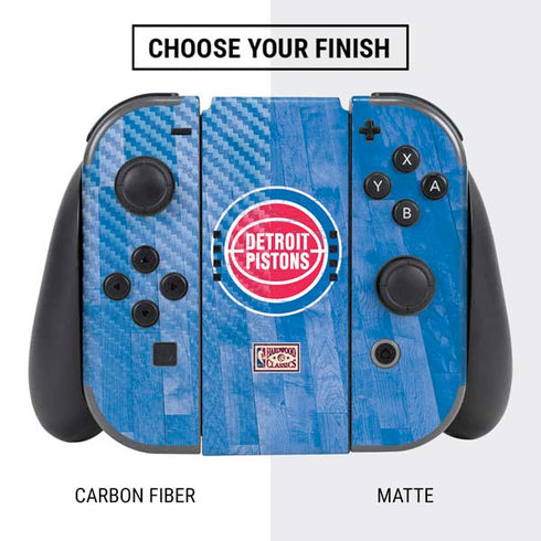 NBA Detroit Pistons Hardwood Classics Nintendo Switch Bundle Skin