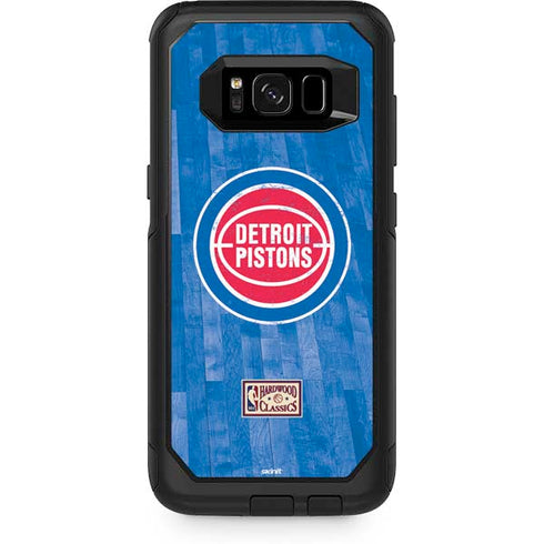NBA Detroit Pistons Hardwood Classics Otterbox Commuter Galaxy Skin