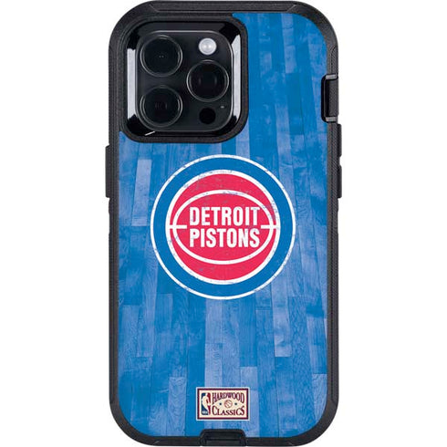 NBA Detroit Pistons Hardwood Classics Otterbox Defender iPhone Skin