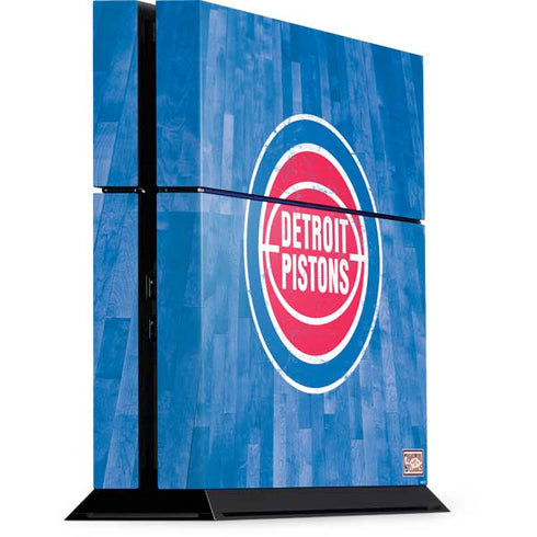 NBA Detroit Pistons Hardwood Classics PS4 Console Skin