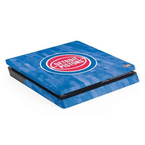 NBA Detroit Pistons Hardwood Classics PS4 Slim Skin