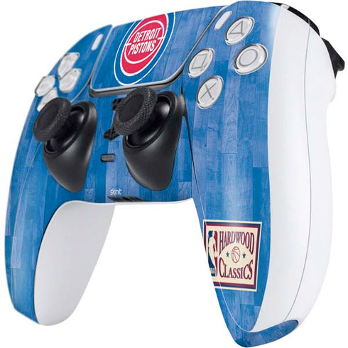 NBA Detroit Pistons Hardwood Classics PS5 Controller Skin