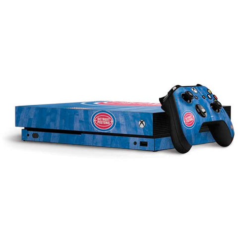 NBA Detroit Pistons Hardwood Classics Xbox One X Bundle Skin