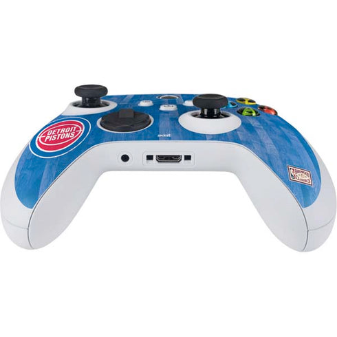 NBA Detroit Pistons Hardwood Classics Xbox Series S Controller Skin
