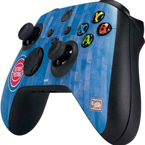 NBA Detroit Pistons Hardwood Classics Xbox Series X Controller Skin