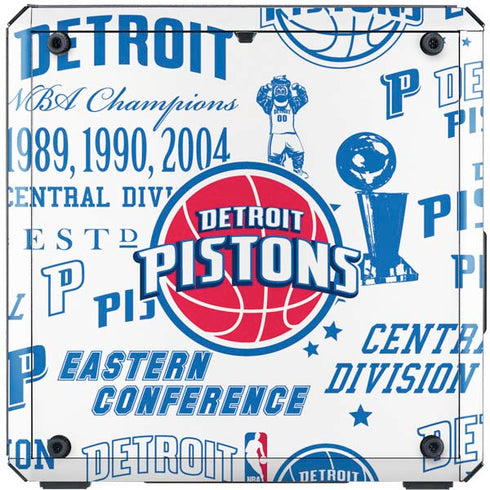 NBA Detroit Pistons Historic Blast Cooler Master MasterBox Q300L Mini Tower Skin