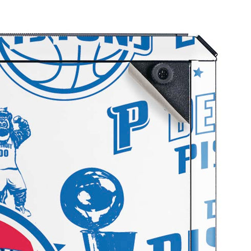NBA Detroit Pistons Historic Blast Cooler Master MasterBox Q300L Mini Tower Skin