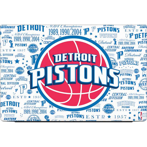 NBA Detroit Pistons Historic Blast Dell Vostro Skin