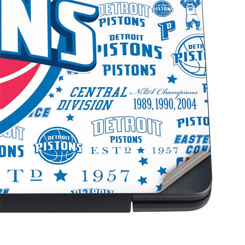 NBA Detroit Pistons Historic Blast Dell Vostro Skin