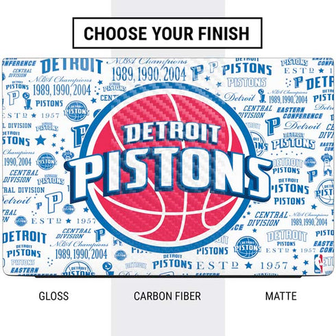 NBA Detroit Pistons Historic Blast Dell Vostro Skin