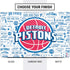 NBA Detroit Pistons Historic Blast Dell Vostro Skin