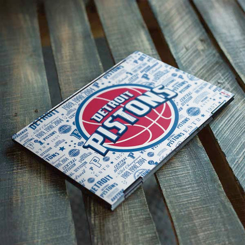NBA Detroit Pistons Historic Blast HP Envy Skin
