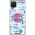 NBA Detroit Pistons Historic Blast Galaxy A12 Clear Case