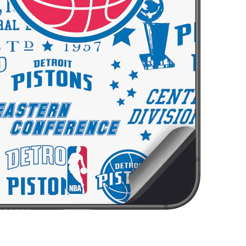 NBA Detroit Pistons Historic Blast Galaxy A14 5G Skin