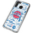 NBA Detroit Pistons Historic Blast Galaxy A21 Clear Case